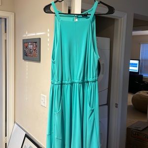Torrid teal summer dress with pockets! Size 1!
